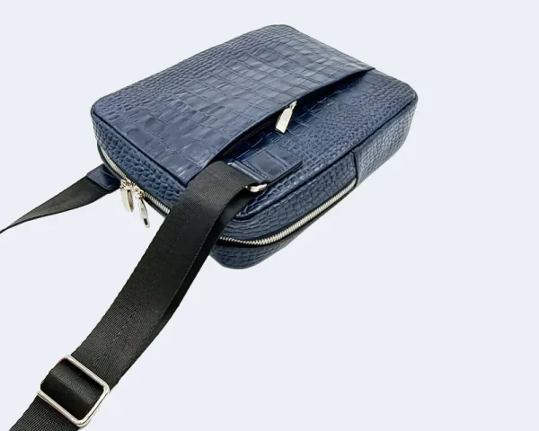 کیف کراس بادی مردانه چرمی کد CB16 - 08