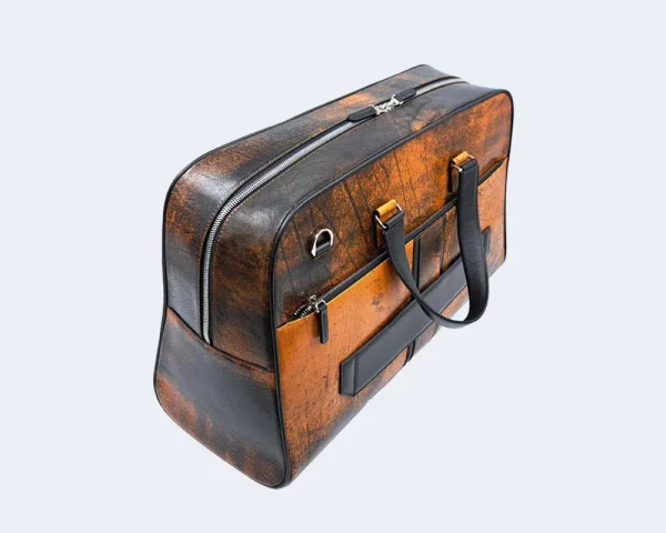 کیف سفری مردانه چرمی دافل کد D14 - 16