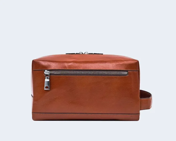 کیف دستی آرایشی مردانه چرمی کد DK15 - 12