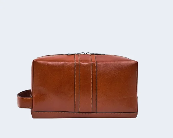 کیف دستی آرایشی مردانه چرمی کد DK15 - 13