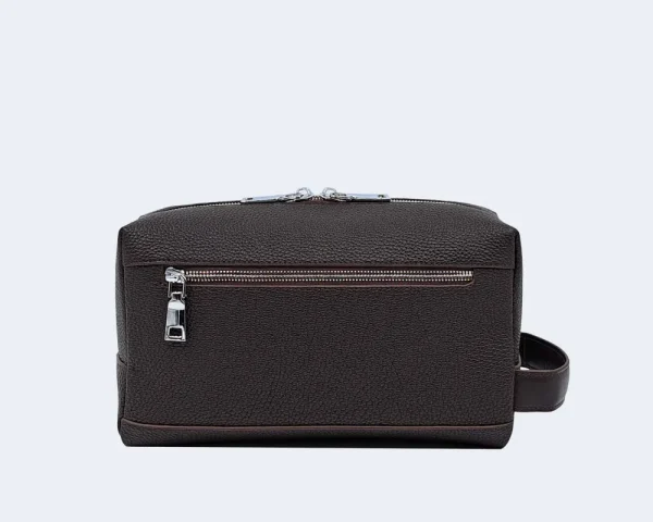 کیف دستی آرایشی مردانه چرمی کد DK15 - 19