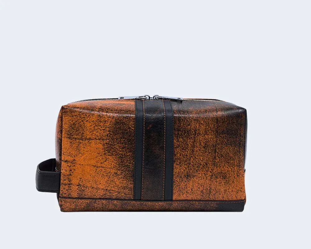 کیف دستی آرایشی مردانه چرمی کد DK15