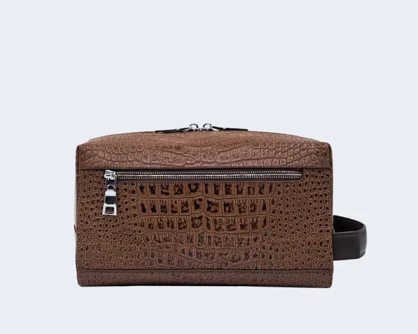کیف دستی آرایشی مردانه چرمی کد DK15 - 25