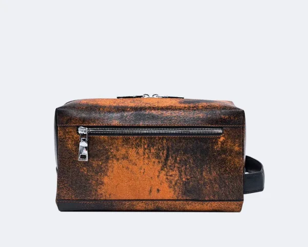 کیف دستی آرایشی مردانه چرمی کد DK15 - 03