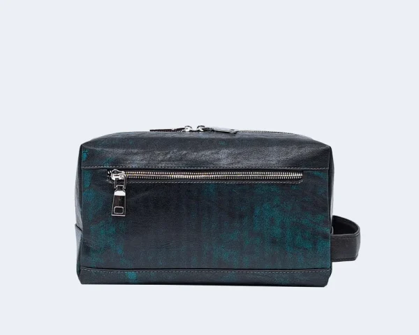 کیف دستی آرایشی مردانه چرمی کد DK15 - 06