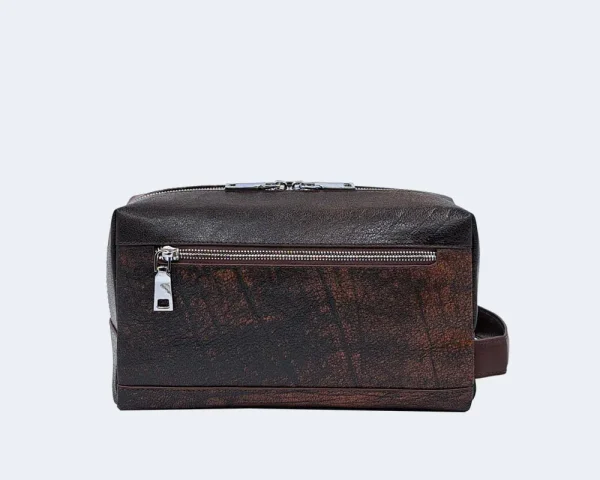 کیف دستی آرایشی مردانه چرمی کد DK15 - 09