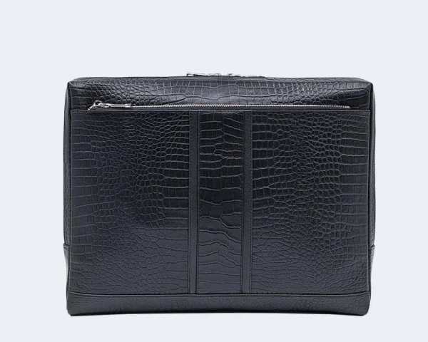 کیف دستی پوچ مردانه چرمی کد P112 - 01