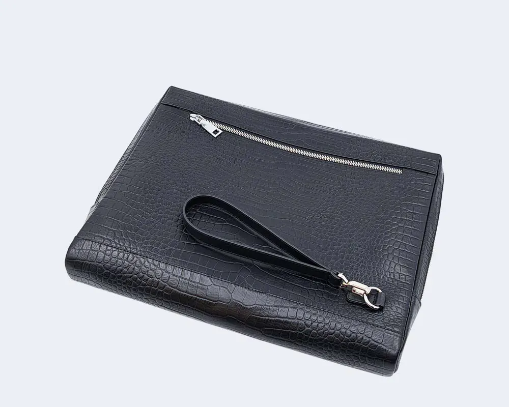 کیف دستی پوچ مردانه چرمی کد P112