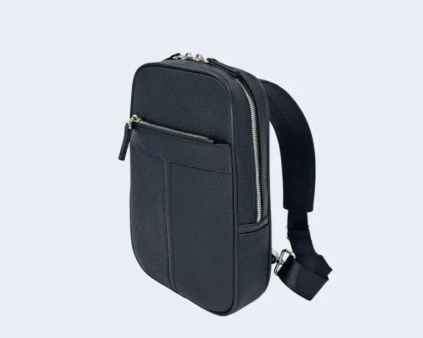 کوله پشتی یک طرفه مردانه چرمی کد S11