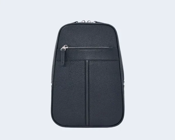 کوله پشتی یک طرفه مردانه چرمی کد S11 - 03