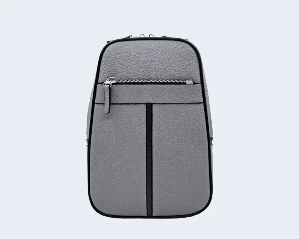 کوله پشتی یک طرفه مردانه چرمی کد S11 - 04
