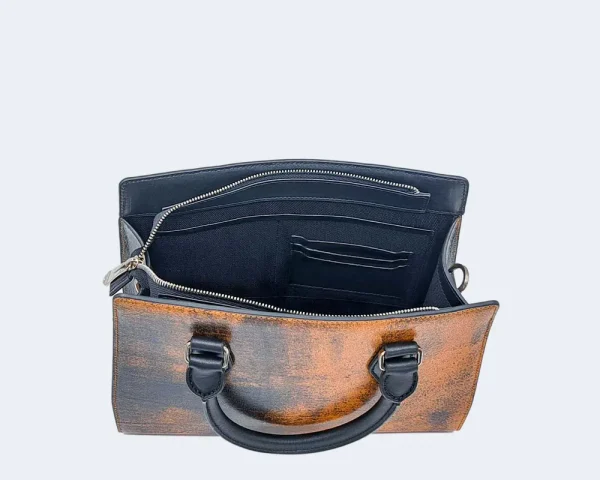کیف دستی زنانه چرمی کد H28 02
