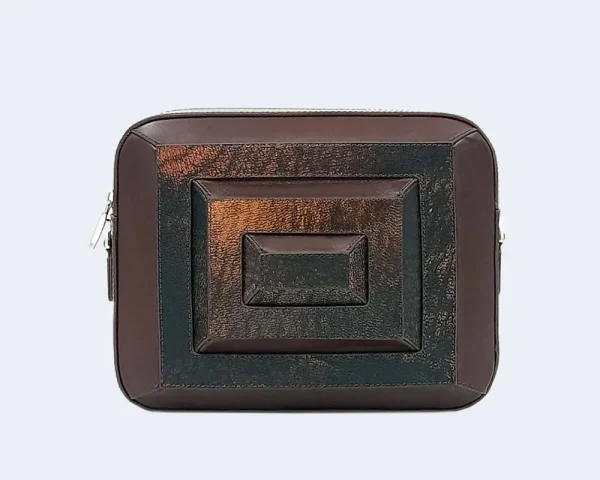 کیف کراس بادی زنانه چرمی کد CB25 - 02