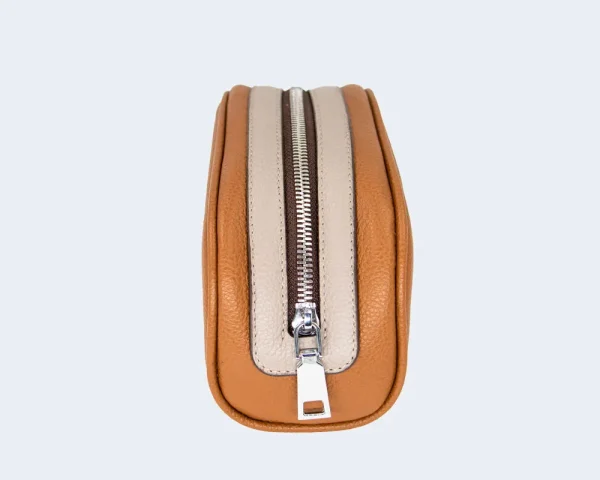 کیف آرایشی زنانه چرمی کد DK19 - 04